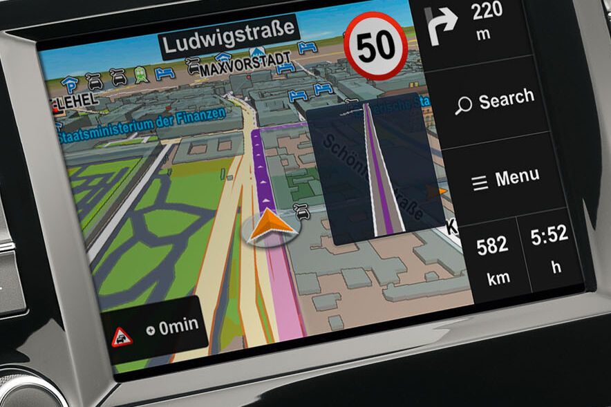 Škoda Navigationssystem