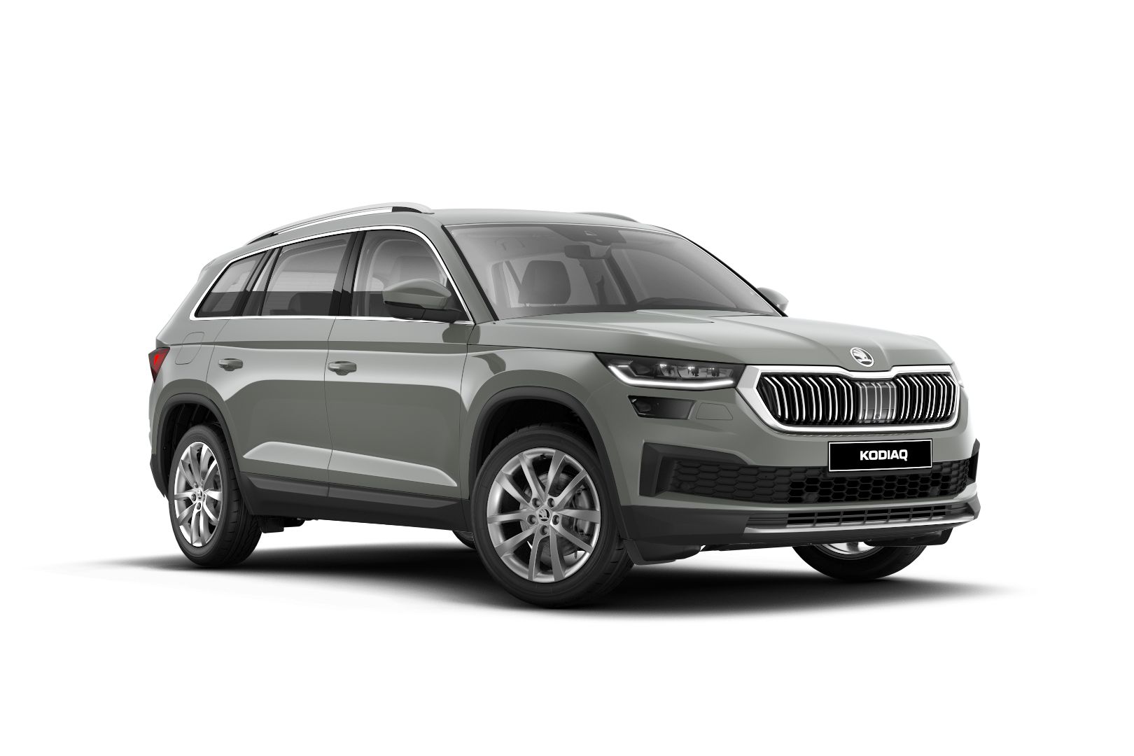 Škoda Kodiaq seitliche Frontansicht