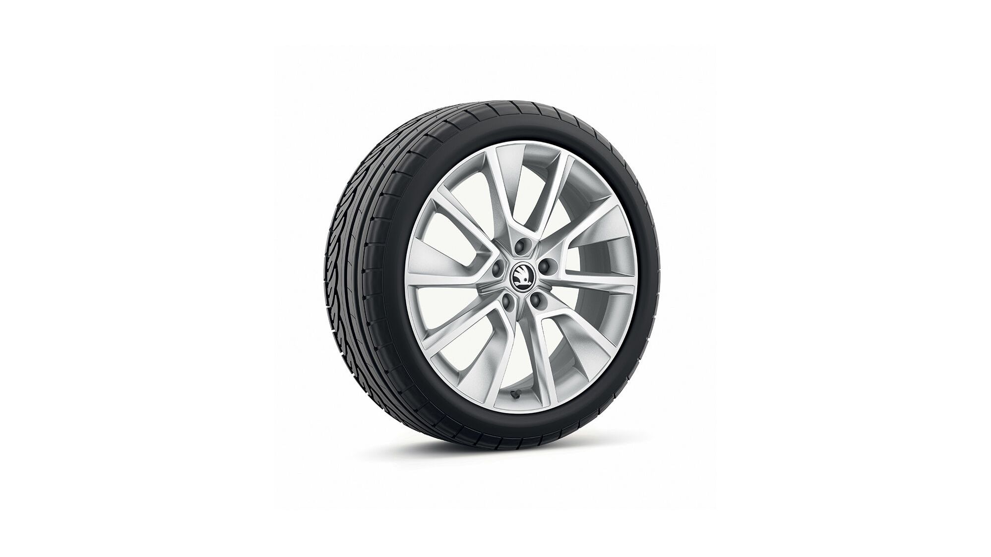 Reifen mit Felge für den Škoda Superb Scout