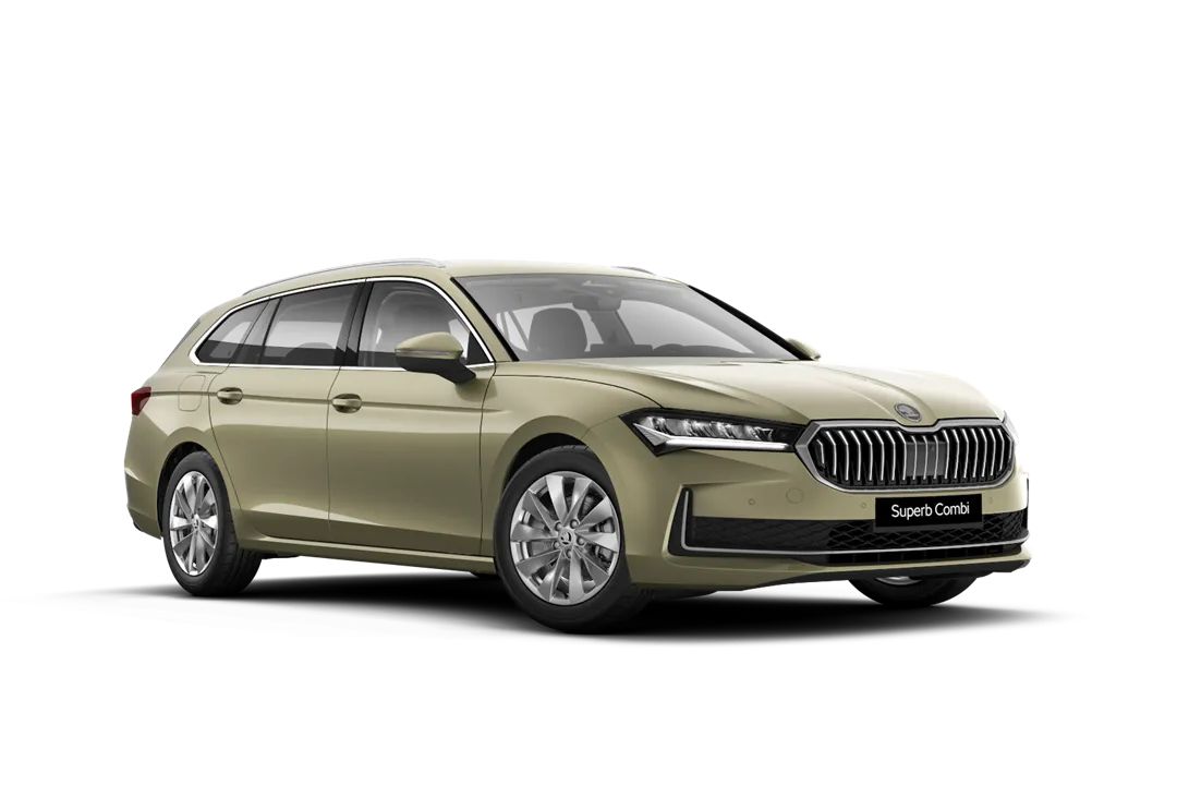 Škoda Superb Combi schräge Vorderansicht