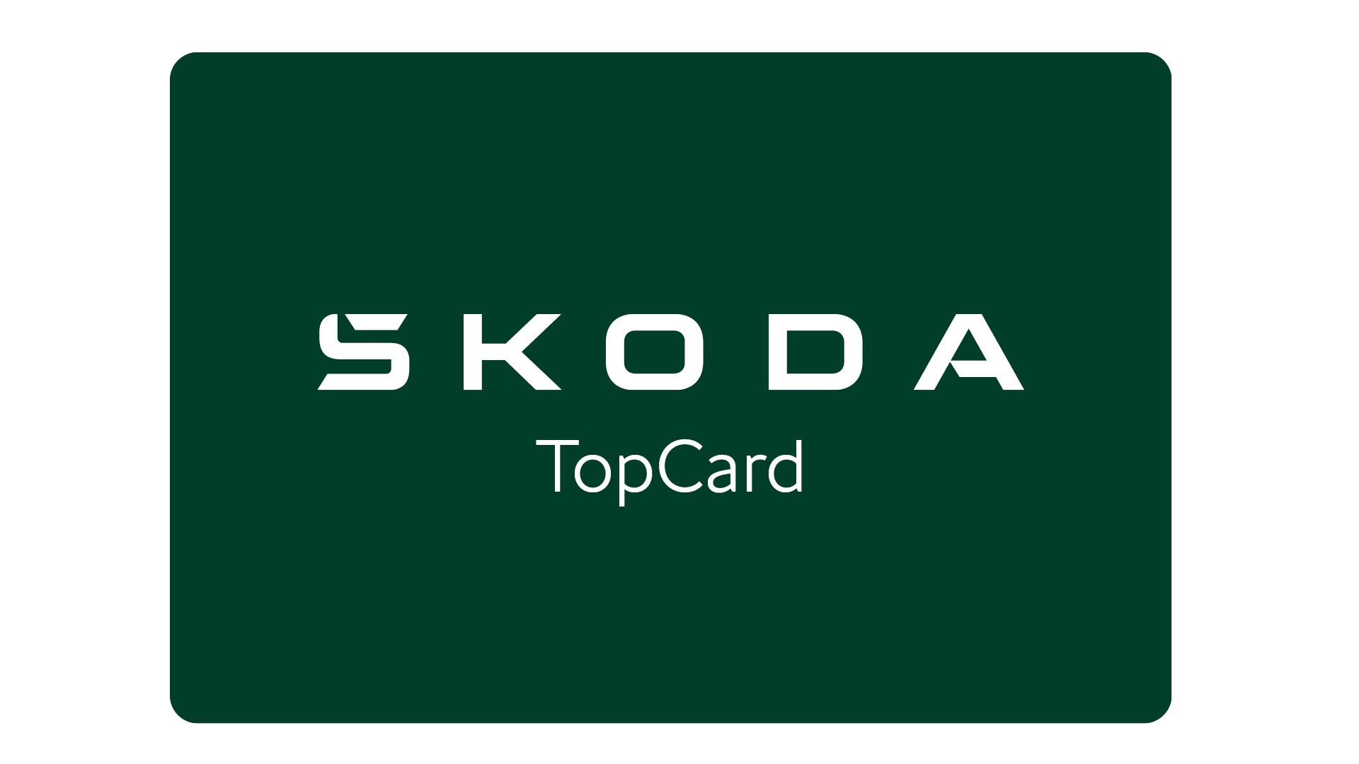 Abbildung der Škoda TopCard