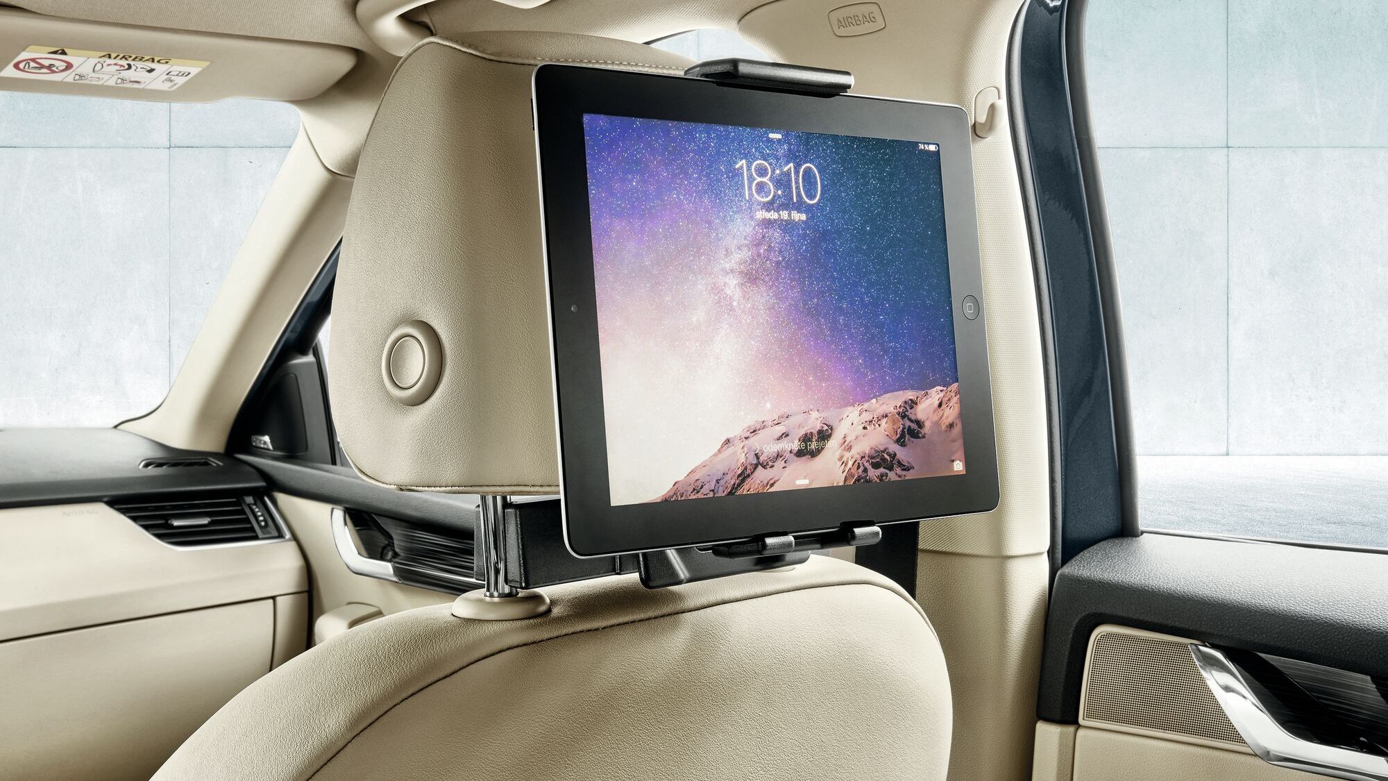 Škoda Octavia Tablet-Halter Smart-Hold-System