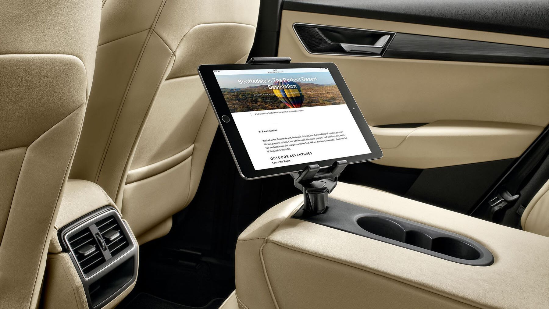 Škoda Karoq Tablet-Halter Smart-Hold-System