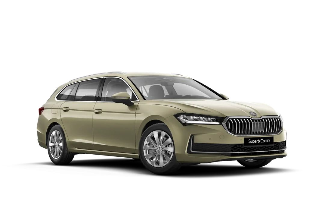 Škoda Superb Combi schräge Vorderansicht